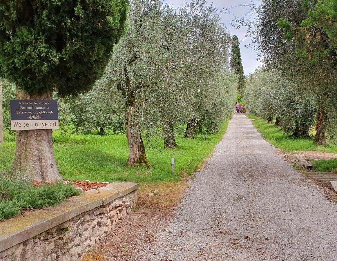 Agriturismo Podere Nigriano Salò Exteriör bild